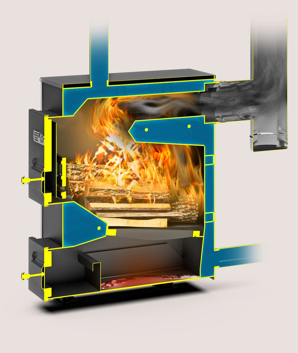 Котел для дома Куппер ПРАКТИК-20 (1.1) - Теплодар